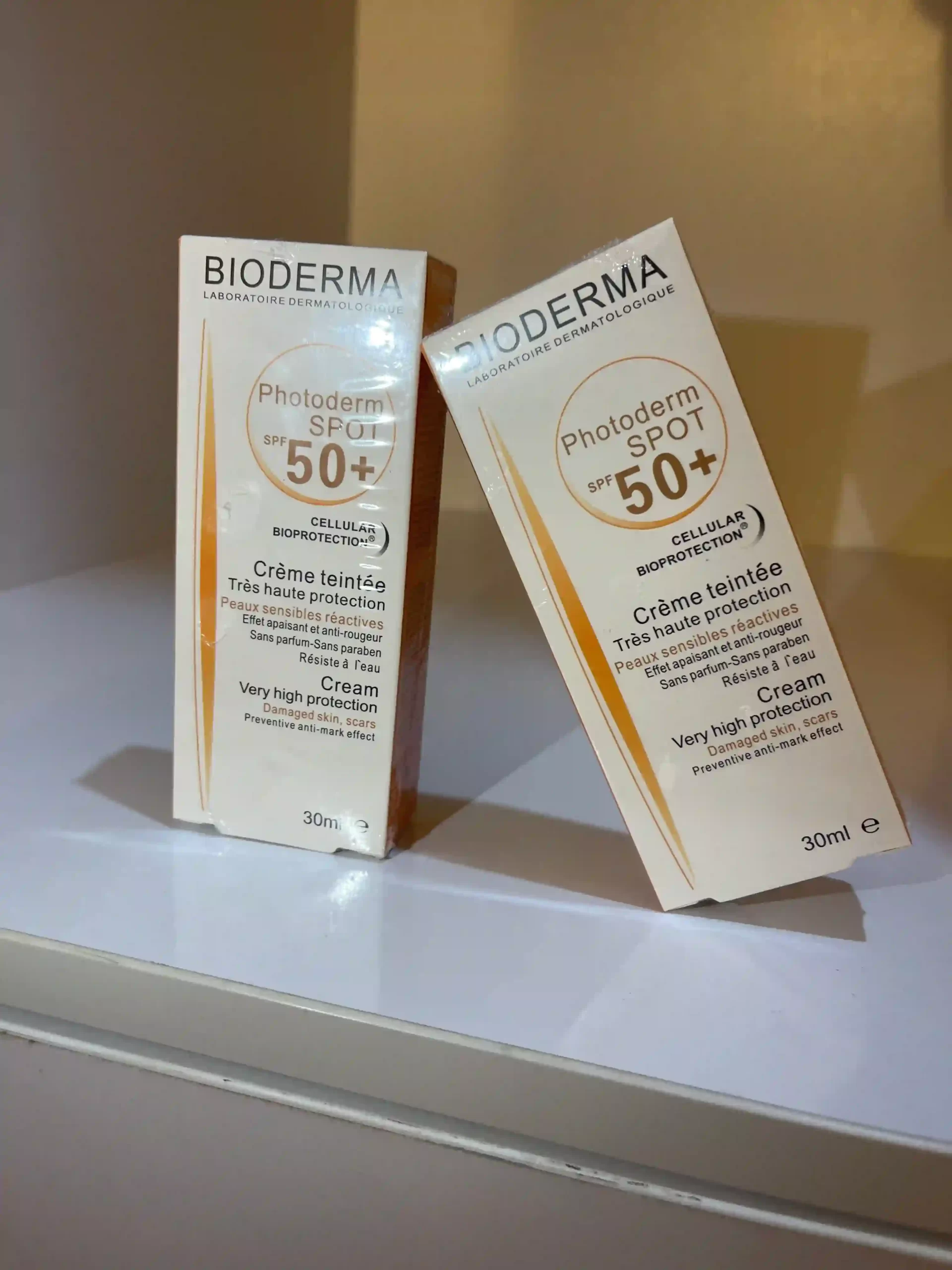 bioderma-colorless-sunscreen-cream ضد آفتاب بیودرما بی رنگ