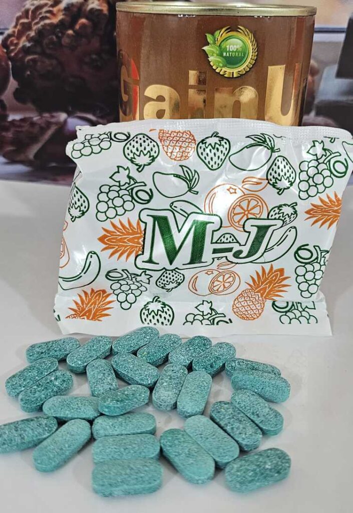 رنگ قرص گین آپ اصل